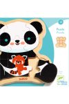 Fa puzzle - Panda, 9 db-os - Puzzlo Panda - 1821