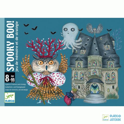 Spooky Boo! - Djeco memória és taktikai kártyajáték - 5098