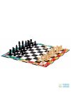 Sakk, kínai sakk és Dáma 3in1 kétszemélyes Djeco stratégiai játékok