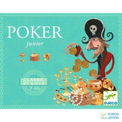   Póker Junior, Djeco klasszikus társasjáték - 5236 (7-99 év)