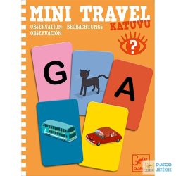 Mini Travel Katuvu Djeco betű-kép utazó játék  