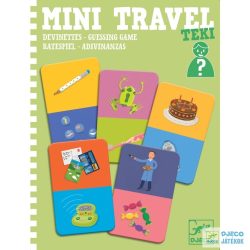 Mini Travel Teki Djeco kérdezz-felelek utazó játék