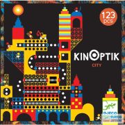Kinoptik Ville városos 123 db-os Djeco mozgó optikai puzzle