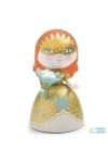 Arty Toys, Princess Barbara (Djeco, 6770, limitált szériás hercegnő bábu, 7x11x6cm, 6-12 év)