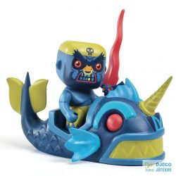  Arty Toys Terrible & Monster Djeco kalóz figura szörnyhajóval - 6839