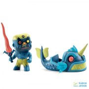 Arty Toys Terrible & Monster Djeco kalóz figura szörnyhajóval - 6839