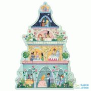 The princess tower - A hercegnők kastélytornya 36 db-os Djeco óriás puzzle -7130