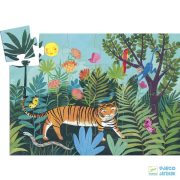 The tiger's walk, Tigrises 24 db-os Djeco formadobozos puzzle - 7201