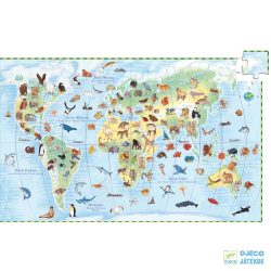   World's animals, Föld állatia 100 db-os Djeco képkereső puzzle - 7420