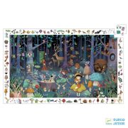Enchanted forest Elvarázsolt erdő 100 db-os Djeco képkereső puzzle