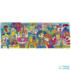   Magic India festmény puzzle, Varázslatos India 1000 db-os Djeco kirakó - 7649