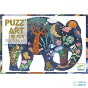 Elephant 150 db-os elefántos Djeco Art művészi puzzle