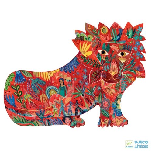 Lion 150 db-os oroszlános Djeco Art művészi puzzle