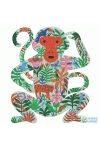 Monkey, 350 db-os majmos Djeco Art művészi puzzle - 7657