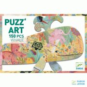Whale, 150 db-os bálnás Djeco Art művészi puzzle - 7658