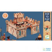 Medieval Castle - Djeco Pop to Play 3D-s középkori vár puzzle - 7714