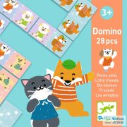 Kis barátok, Djeco 28 db-os dominó játék (3-5 év) - 8185