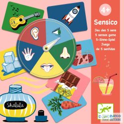   Sensico Érzékelés, Djeco készségfejlesztő társasjáték - 8195 (4-6 év)