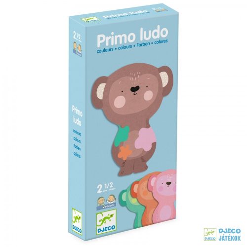 Primo Ludo - Színek - Djeco Eduludo fejlesztőjáték sorozat - 8367