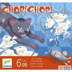 Chop-chop macska egér Djeco kooperatív társasjáték