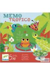 Memo Tropico állatos Djeco memória társasjáték