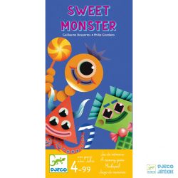   Sweet monster -  Cuki szörnyek Djeco memóriakártya társasjáték - 8545