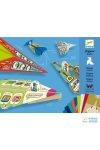 Origami, Repülők (Djeco, 8760, kreatív játék, 7-13 év)