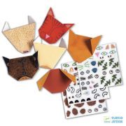 Origami, Állatok (Djeco, 8761, kreatív játék, 4-8 év)