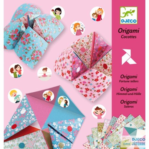 Origami, Csiki-csuki (Djeco, 8773, kreatív játék, 6-11 év)