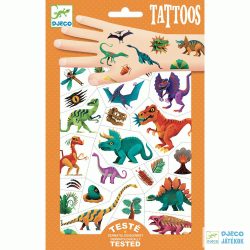 Dino club tattoo dinós bőrbarát Djeco tetoválás - 9598
